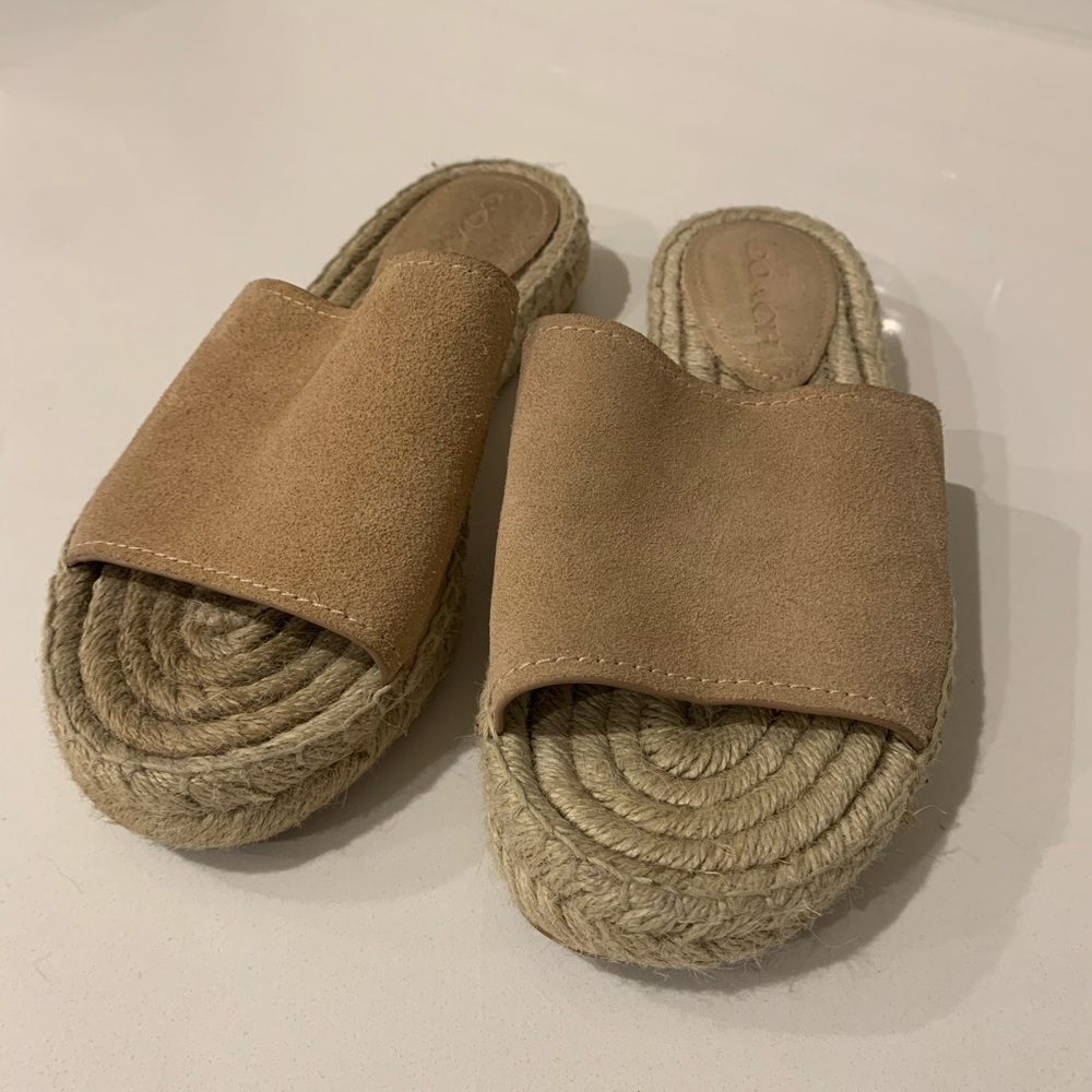 Coach slip ons